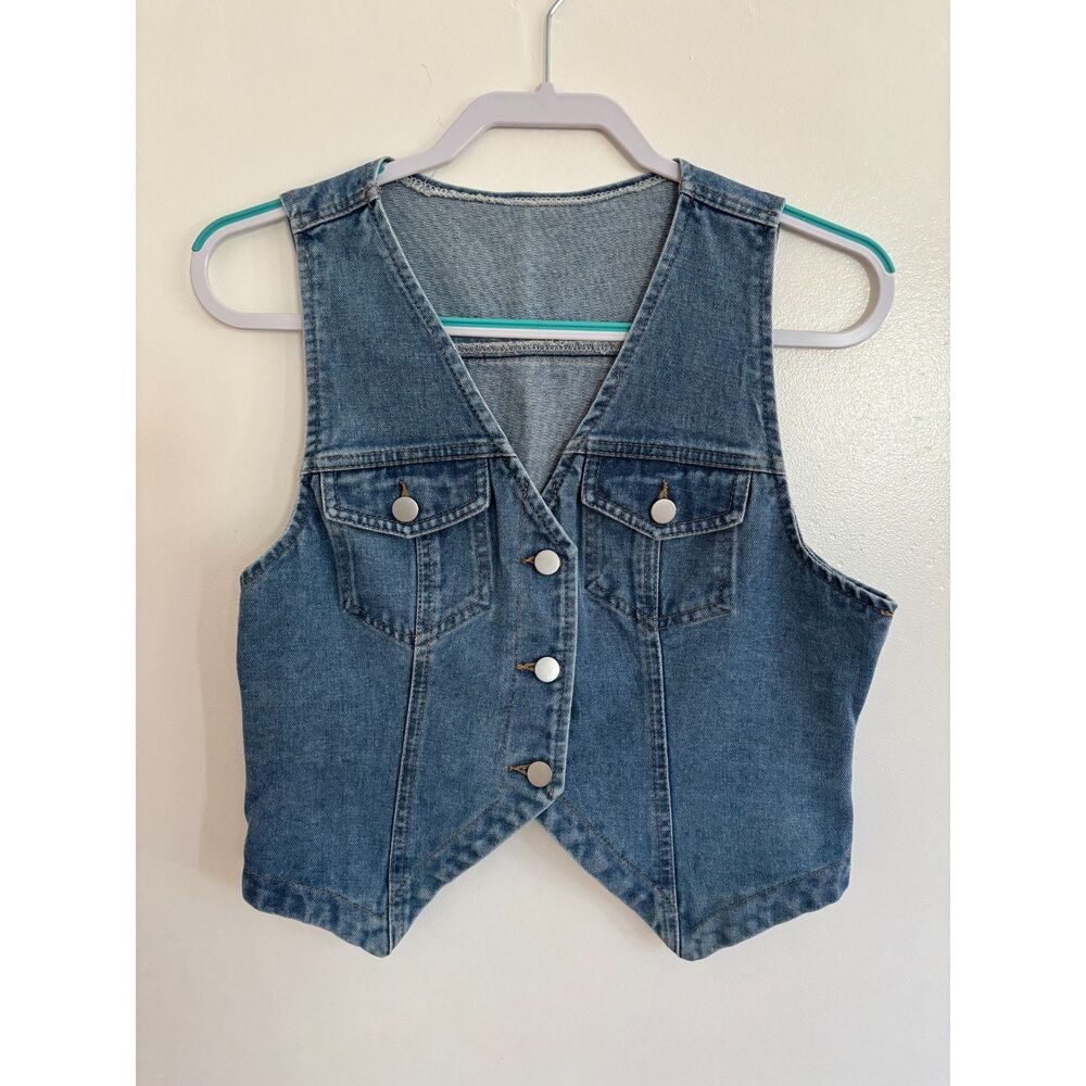Denim vest